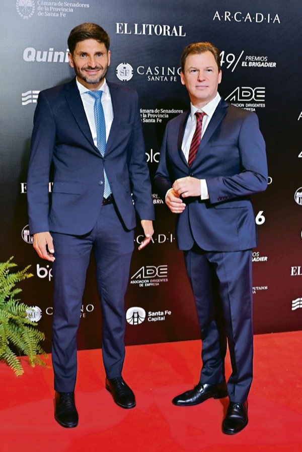 Maximiliano Pullaro y Nahuel Caputto